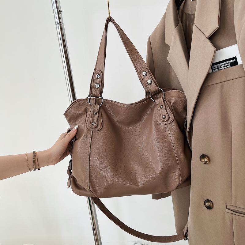 

Casual Women Handbags big capacity luxury design PU Leather Female Shoulder Crossbody Bag Commuting Office Totes Ladies Hand bag хакі