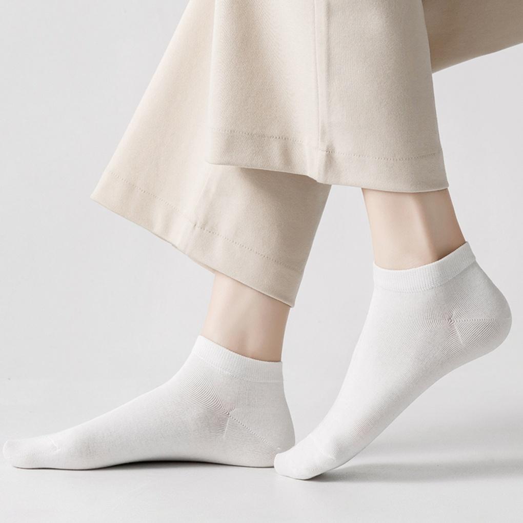 6 Pairs of Basic Sneaker Socks for Men and Women