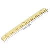 10pcs Furniture Hinges 100mm Hinge 90 Degree Gold Wooden Box Hinge Long Strip Friction Hinge Wooden Box