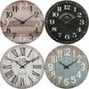 Retro Wall Clock 38Cm Alex Blue