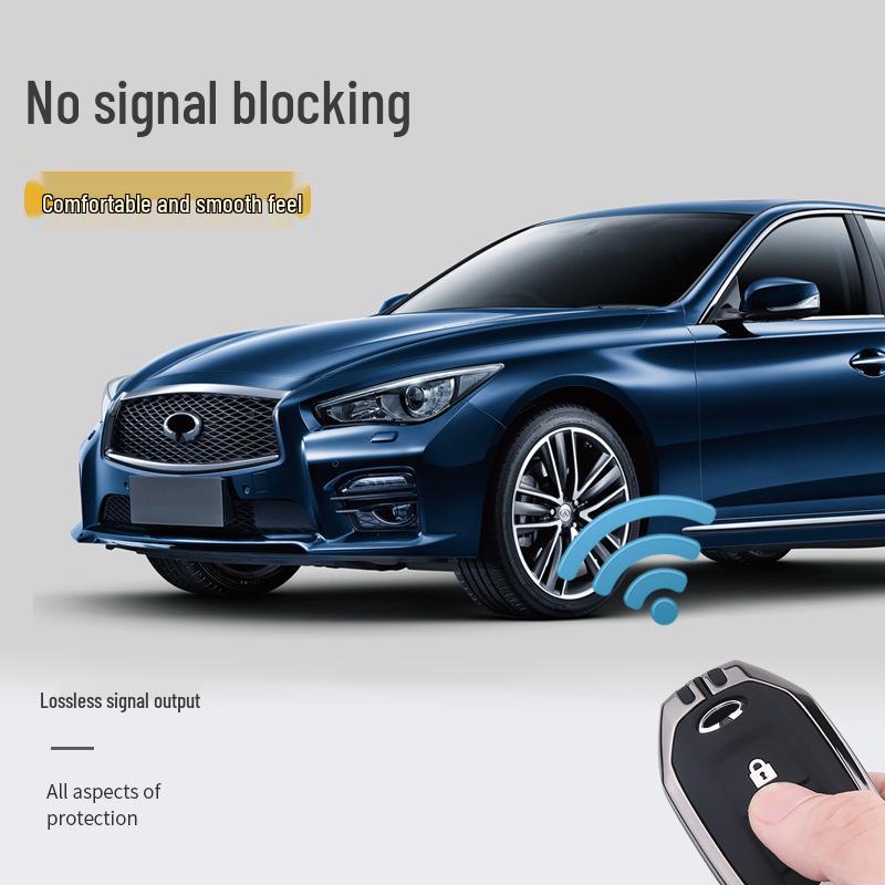 Infiniti Q50L/QX50/QX60 Luxury Key Case and Keychain