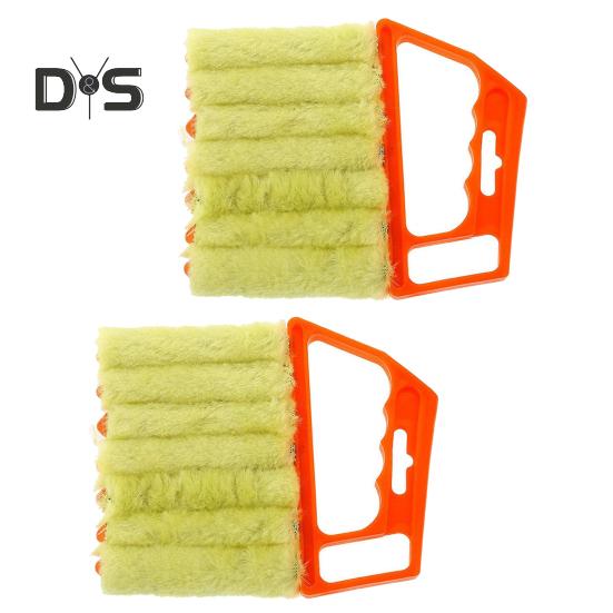 

2 шт. Щетка для чистки автомобиля, эргономичная ручка, мягкий корпус, многоразовая щетка для мытья окон, инструмент для чистки автомобиля и дома оранжевый