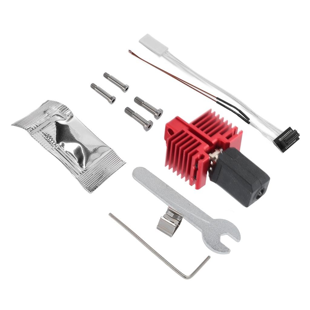 3D Printer Hotend Kit 0.4mm TZ4.0 Integrated Hardened Steel Nozzle All Metal Hot End Kit for P1S