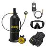 DIDEEP X5000Pro 2L Scuba Diving Equipment with Oxygen Tank & Residual Pressure Gauge
