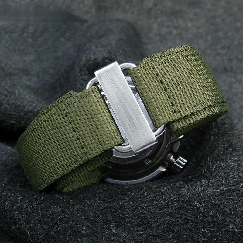 Suitable for Panerai Bell & Ross Nylon Strap hook and loop BR Watch Band Rough Outdoor 24mm 22mm