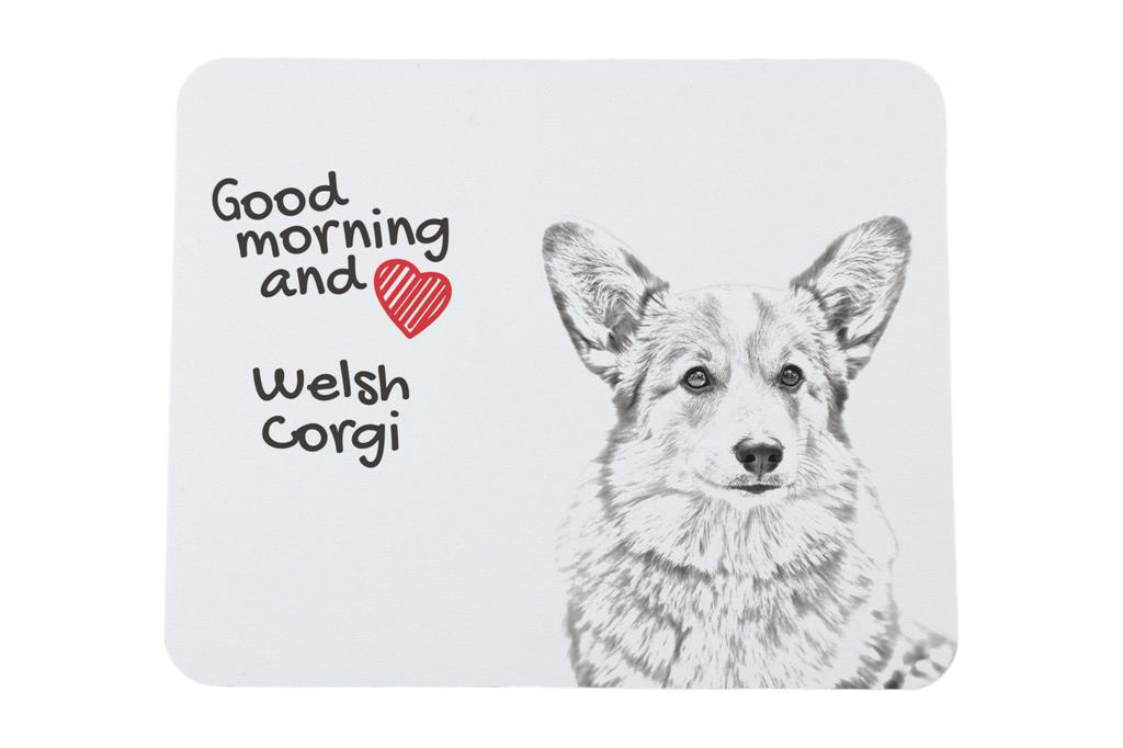 Pembroke Welsh Corgi – Mouse pad with print, personalized dog-themed mouse pad | Art-Dog