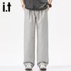 Izzue IT Men's Pure Cotton Retro Casual Trousers