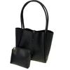French Style PU Leather Shoulder Bag Simple Casual New Design Tote Bag Retro Underarm Bag  Travel