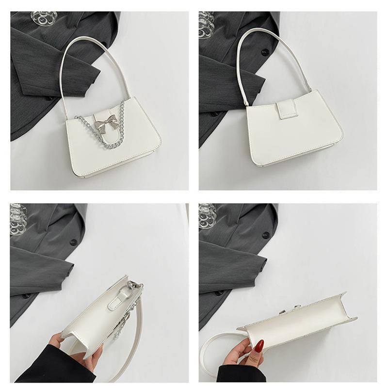 Korean Style Girl Princess Bag Cute Sweet Bow Chain Crossbody Bags for Girls Bowknot Hand Bags Purses and Handbags Gift KTB