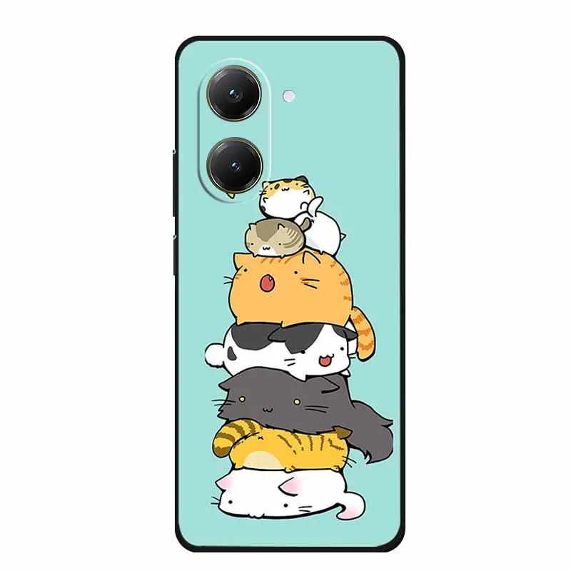 For Xiaomi Redmi A5 POCO C71 4G Case C 71 Coque Black Silicone TPU Soft Back Cover For Poco X7 Pro M7 4G Plus Phone Case Funda