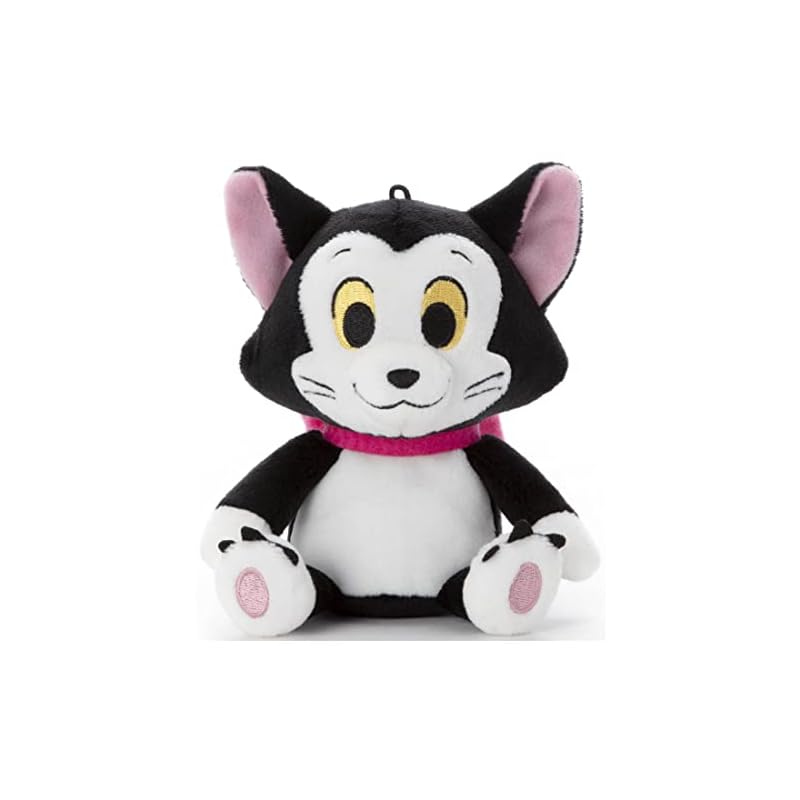 Disney postava omyvatelná fazolová kolekce Figaro plyšová hračka, přibližně 15 cm vysoká