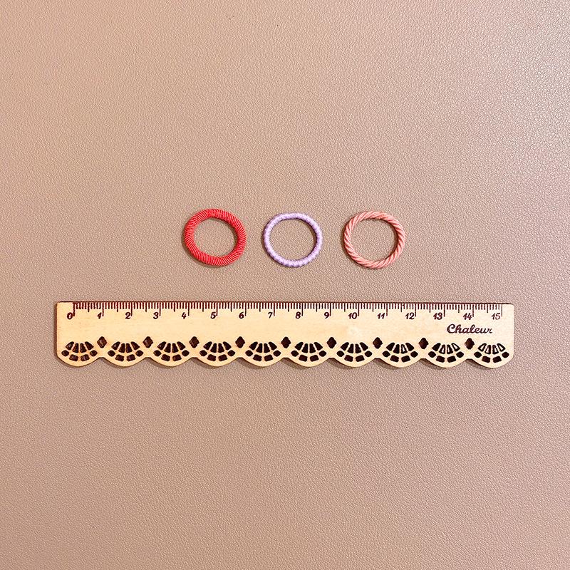 Colorful Baby Hair Ties: Safe, Non-Damaging Rubber Bands for Small Pigtails and Infant Hair Accessories.