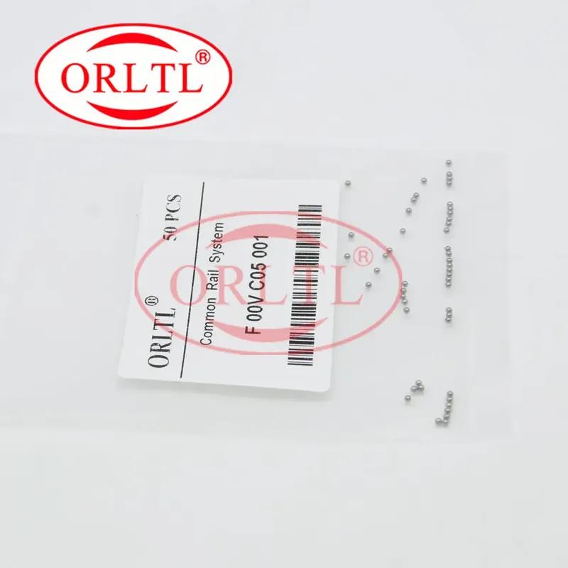 50PCS F00VC05001 1.34mm Diesel Injector Repair Kits Steel Ball F00VC05008 Ceramic Ball F00VC05009 1.5mm for Bosch Sprayer Nozzle