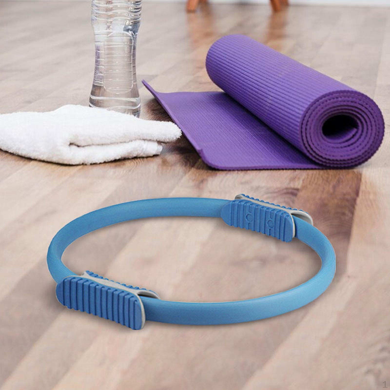 

Круг пилатеса для фитнеса, портативное кольцо для женщин, тренировка ног и бедер синий