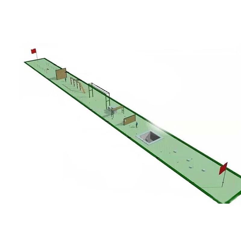 GOWKE Outdoor Fixed Obstacle Course Training Equipment Standard