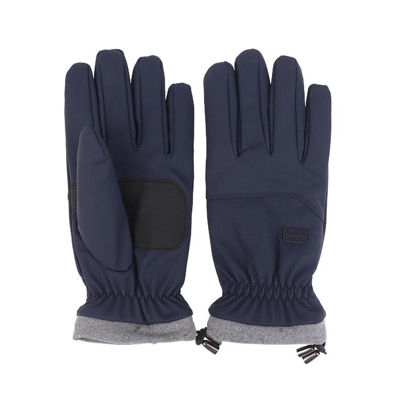 Winter Cycling Gloves Men's Motorcycle Winter Warm Touch Screen Gloves Outdoor Waterproof Windproof Keep Warm Road Bike Gloves