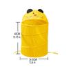 Decorative Animal Print Foldable Storage Basket Waterproof Laundry Hamper Organizers For Home Bathroom Kids Bedroom