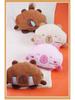 Explosion-Proof Rechargeable Plush Hot Water Bottle: Cute, Warm Hand & Belly Warmer for Girls’ Dormitory