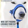 Mesh Dog Muzzle For Small Large Dogs Soft Nylon Dog Muzzle Adjustable Anti-biting Breathable Stop Barking Mouth Cover Pet Supply