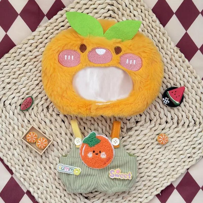 20Cm Doll Set Clothes Anime Love And Deepspace Caleb Maumet Costume Cartoon Apple Retaining Cap Suspender Trousers Clothing Gift