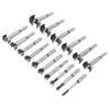 Forstner Drill Bit Set 10mm Round Shank Multi Teeth 141 58in HCS Woodworking Forstner Bits for