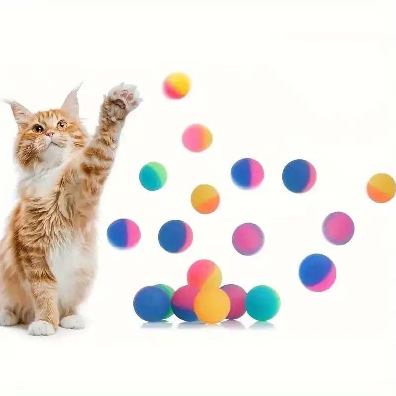 100pcs Mini Colorful Bouncy Balls Children Party Favors Elastic Jump Balls Toys Float Ball Egg Twisting Machine Toy for Kids TMZ