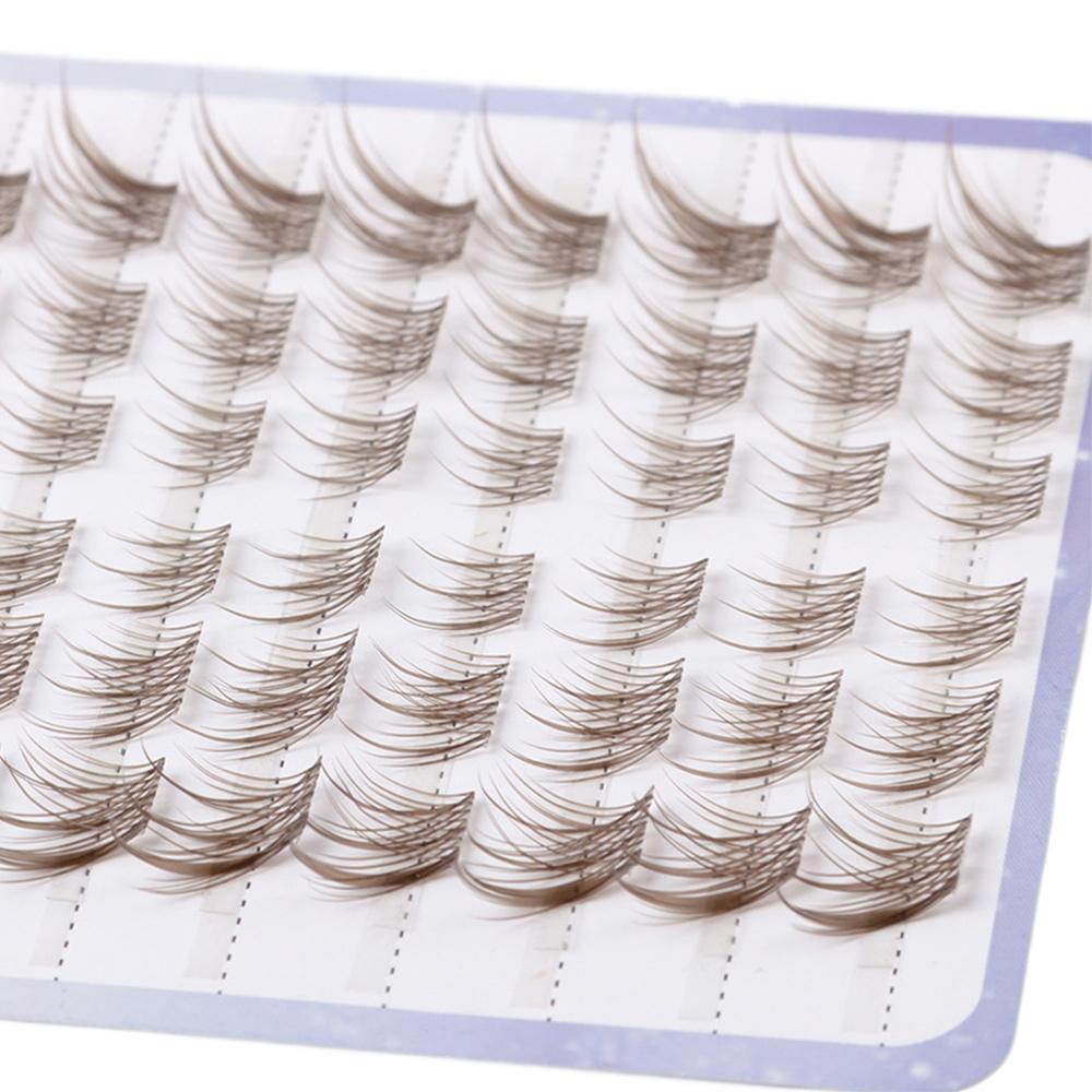 Wispy C Curl Fox Eye Lash Extension Cat Eye Individual Lashes  for Eyelash Extensions