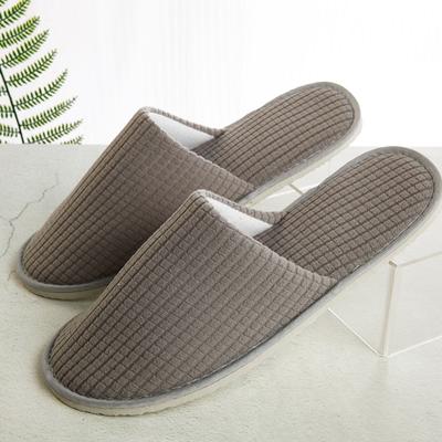 5 Pairs/Lot Winter Home Cotton Slippers Men Women Disposable Hotel Slippers Travel Slide Sandals Hospitality Guest Footwear