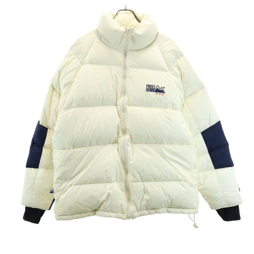 FIRSTDOWN Down jacket M Ivory system Men's Used