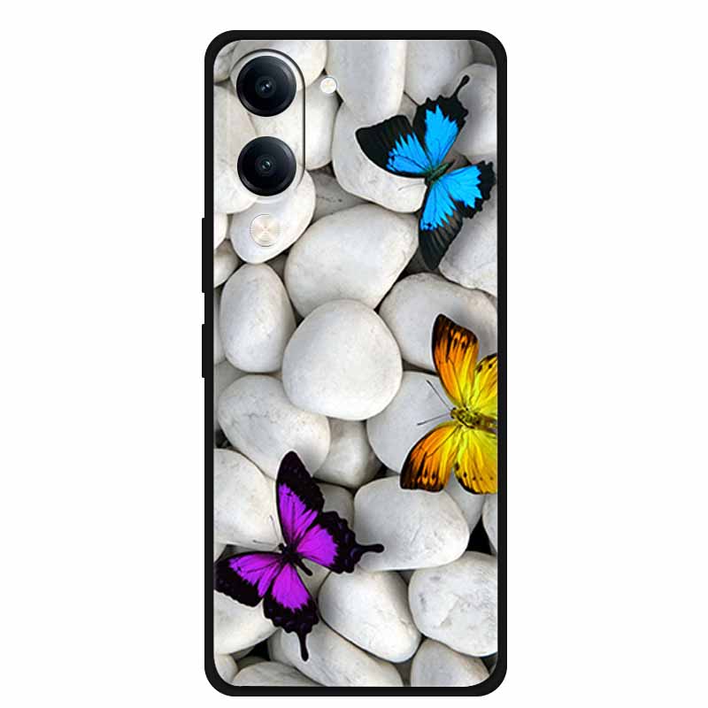 Case For Vivo Y04 Y04S Y37C 4G Soft Silicone TPU Protector Shell Cartoon Lovely Gift Anime Phone Cover Capa Y 04 04S 37C Bumper