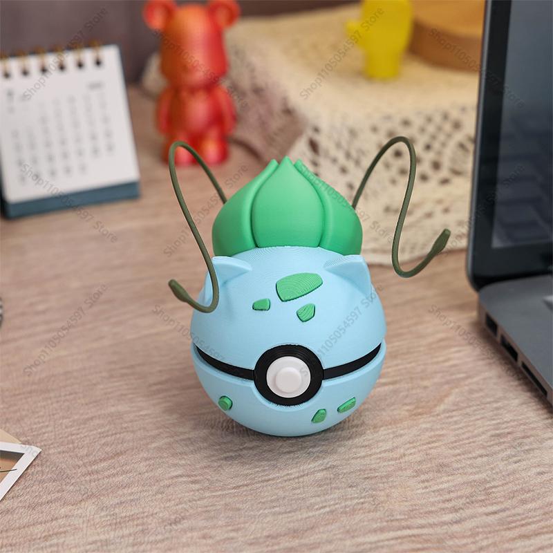 3D Printed Poké Ball Squirtle Poké Ball Bulbasaur Poké Ball Toys Models for Kids Birthday Gifts