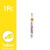 1/3/6/12Pcs Colorful Permanent Paint Marker Waterproof White Markers Tire Tread Rubber Fabric Paint Metal Paint Marker Pens