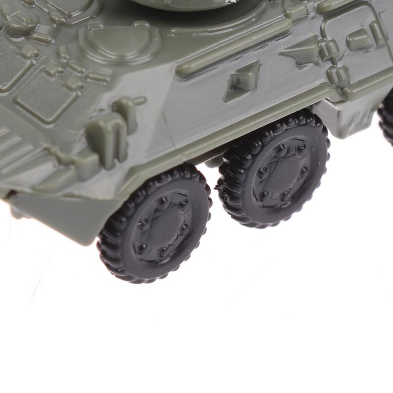 1/4Pcs Sand Table Model 4D Assembly 1/144 Btr80 Armored Car American M35 Truck Children Puzzle Toy