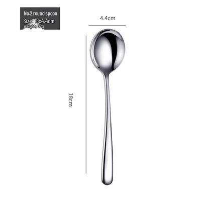 Wutuo Runde Löffel aus 316 Edelstahl