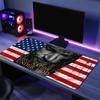 One Nation Under God American S Mouse Pad Large Desk Mat Keyboard Ergonomic Office Rubber PC Nonslip Antifray Home Custom