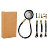 Quick Connection Fuel Pressure Tester Gauge Tools Kit 0-100 PSI with 9.49, 7.89, 6.30 Fuel Line Suitable for More Car RV Engine