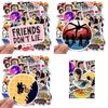 Stranger Things Stickers 50 Pcs Waterproof Pvc Decals For Laptop Guitar Skateboard And More!