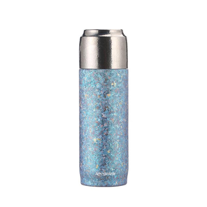 Amos Pure Titanium Temperature Display Vacuum Insulated Bottle