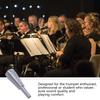  Trumpet Mouthpiece Replacement Brass Instrument Trumpet Nozzle Bright Tone Musical Instrument Part for Daily Practice