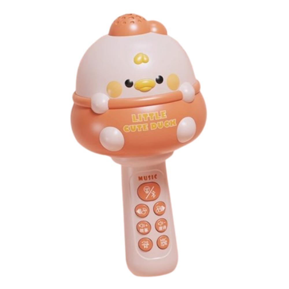 Music Cartoon Microphone Toy Cute Kid Singing Mic Creative Children Wireless Microphone  Home Use
