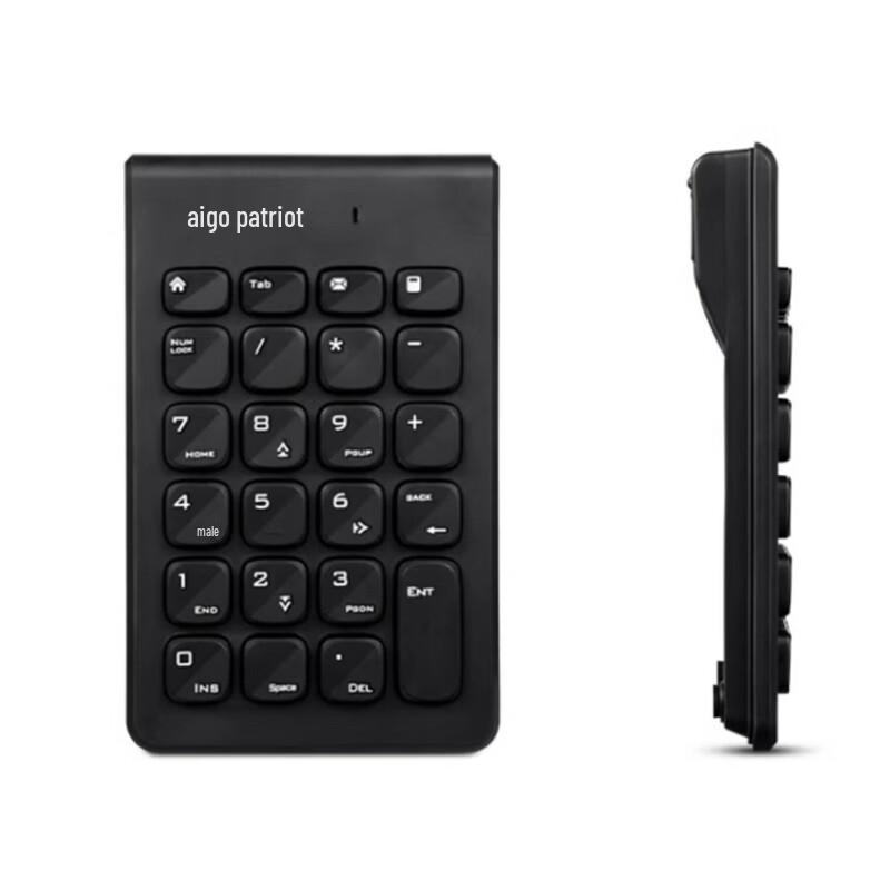Aigo W963 Black Wireless Numeric Keypad