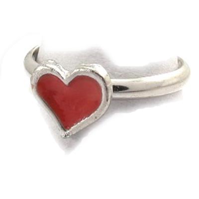 [K0658] - Red 'Love' Foot Ring