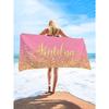 Customized Beach Towel Name Personalized Super Absorbent Bath Towel Lightweight & Compact Pool Towel Summer Seaside Wholesale