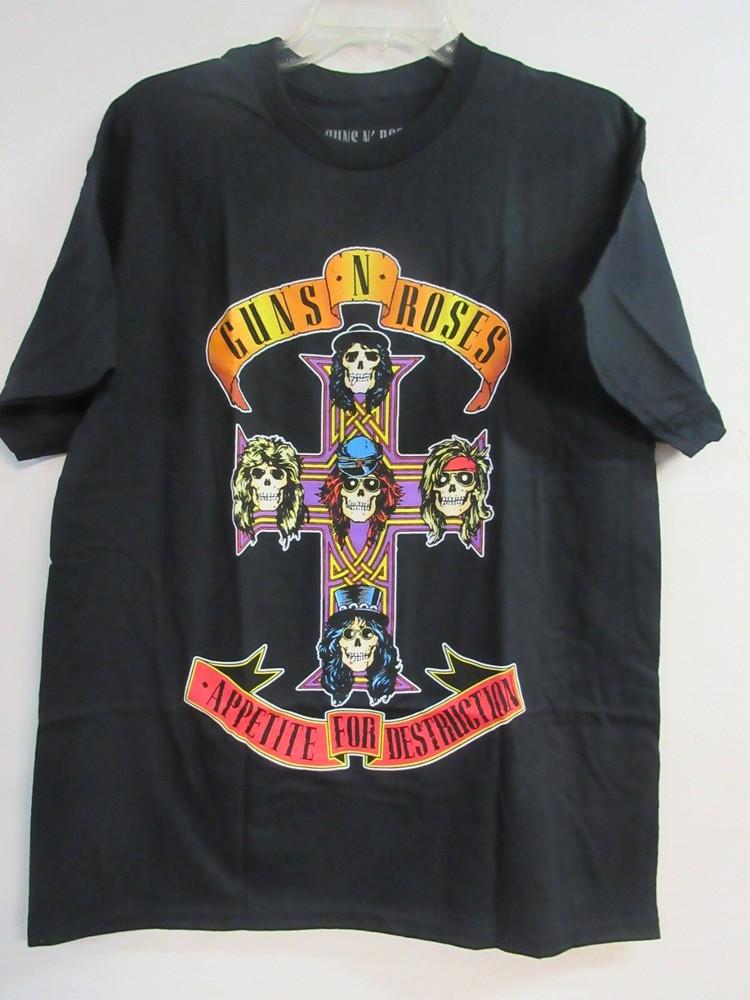 

GUNS n ROSES OFFICIAL MERCH JUMBO LOGO 2023 BAND CONCERT MUSIC LARGE Unisex T-Shirt L