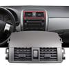 Dasbecan 55670-02160 Center Dash A/C Dashboard AC Air Vent Panel Console Trim Outlet Kit Compatible With Toyota Corolla 2008 2009 2010 2011 2012 2013