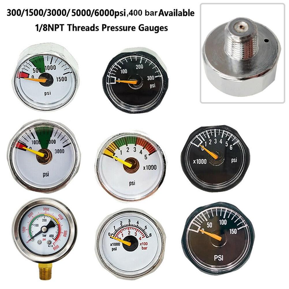 

Reliable and Easy to Use Mini Pressure Gauge 0 150/300/1500/3000/5000/6000psi 6000PSI