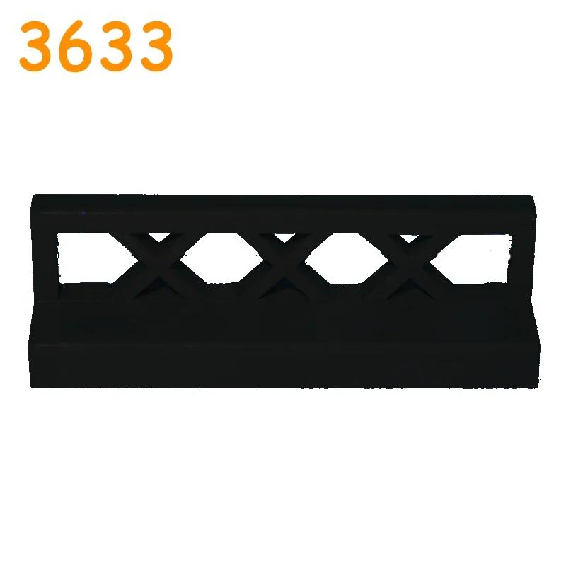 Building Block City Accessories MOC Part Fence Railing Stair Barrier Ladder Guard Bar Castle Garden Farm Military Assemble Brick