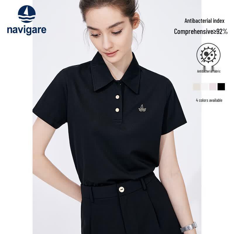 Women's Antibacterial Breathable Polo T-Shirt