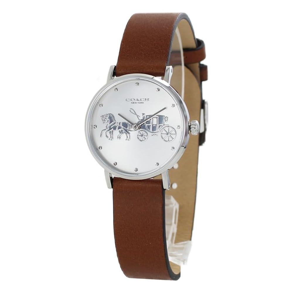 Coach Perry Women s Leather Strap Watch 14503797