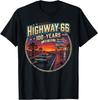 Highway 66 100 Jahre 1926-2026 Oldtimer Roadtrip T-Shirt